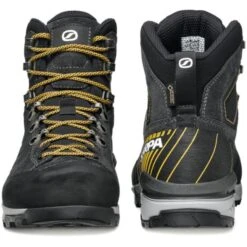 SCARPA MESCALITO TREK GORE-TEX DARK ANTHRACITE MUSTARD 22 12 SCARPA MESCALITO TREK GORE-TEX DARK ANTHRACITE MUSTARD 22 -Scarpa 9 101825 mescalito trek gtx dark anthracite mustard 61050 200 4 05
