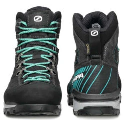 SCARPA MESCALITO TREK GORE-TEX WMN DARK ANTHRACITE TROPICAL 22 10 SCARPA MESCALITO TREK GORE-TEX WMN DARK ANTHRACITE TROPICAL 22 -Scarpa 9 101826 mescalito trek gtx w dark anthracite tropical 61050 202 2 03
