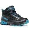 SCARPA RUSH MID KID GORE-TEX BLACK OTTANIO 22 -Scarpa 9 103390 rush mid kid gore tex black ottanio 30504 203 1 01