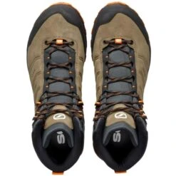 SCARPA RUSH TREK GORE-TEX DESERT MANGO 22 -Scarpa 9 90375 rush trek gtx desert mango 63140 200 3 05