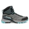 SCARPA RUSH TREK GORE-TEX WMN MIDGRAY AQUA 22 -Scarpa 9 90390 rush trek gtx wmn midgray aqua 63140 202 3 01
