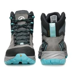 SCARPA RUSH TREK GORE-TEX WMN MIDGRAY AQUA 22 10 SCARPA RUSH TREK GORE-TEX WMN MIDGRAY AQUA 22 -Scarpa 9 90390 rush trek gtx wmn midgray aqua 63140 202 3 03